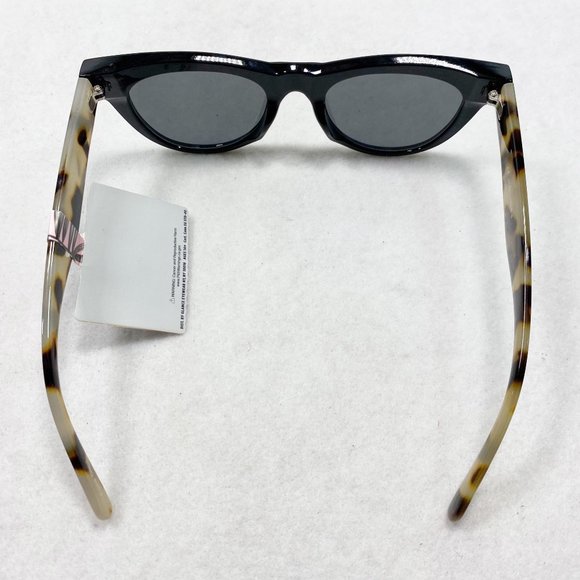 Glance Eyewear Wayfarer Sand Tortoise & Black Sunglasses NWT - Picture 5 of 13